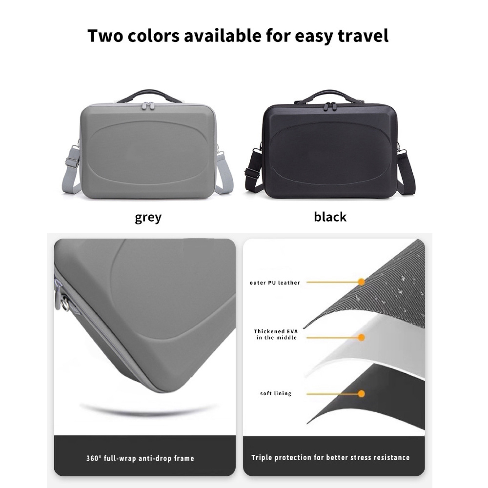 Drone Kit Waterproof - Nova Bolsa de Transporte Rígida Portátil
