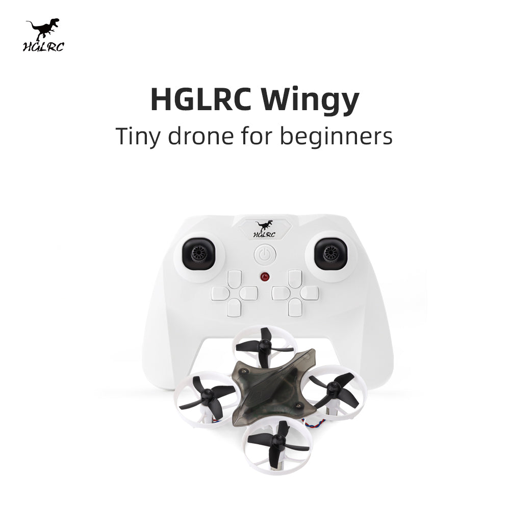 Drone Kit Beginner - HGLRC Wingy 65mm escovado minúsculo drone