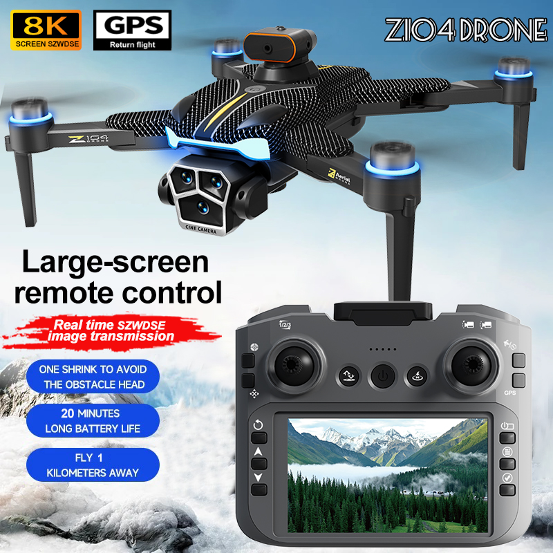 Drone Kit With Camera - Para xiaomi z104 gps posicionamento drone