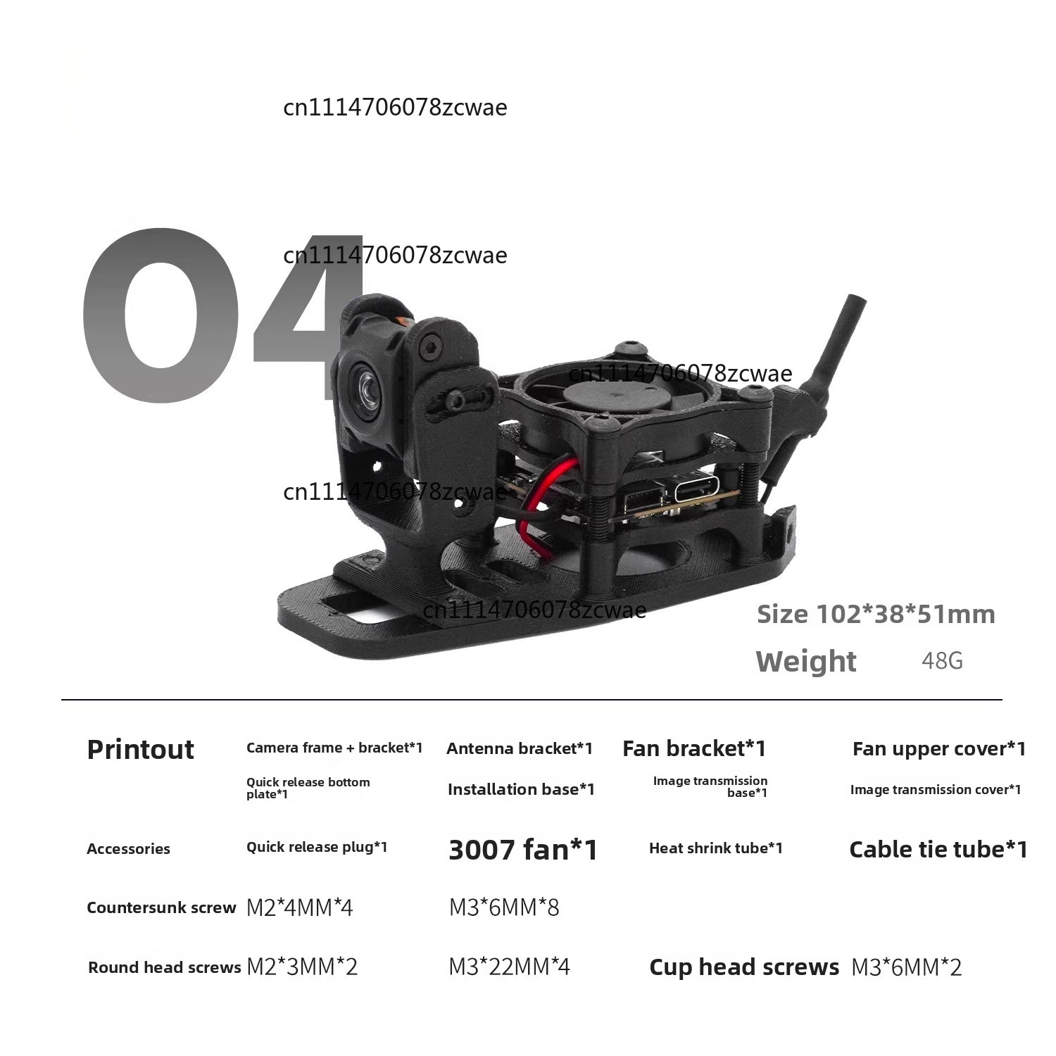 Suporte de Liberação Rápida ZO - Drone Kit Racing avaliação e preço