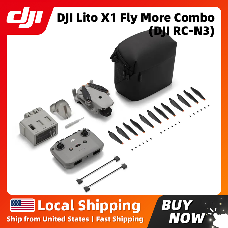 DJI Lito X1 Fly More Combo (DJ - Drone Kit With Camera avaliação e preço