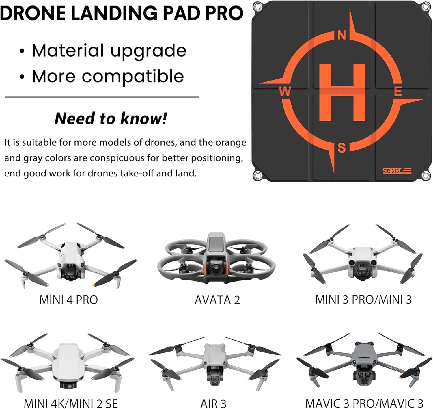 Plataforma de Pouso para Drone - Dji Drone Mini 4 Pro avaliação e preço