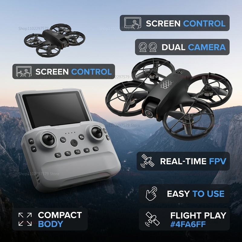 2026 NOVO M5 Avião de Fotograf - Drone Kit Tricopter avaliação e preço