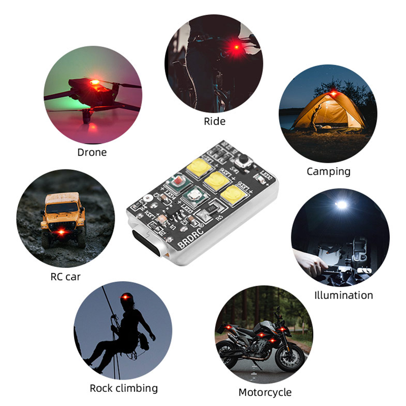 Mini luz estroboscópica de dro - Dji Drone Mini 4 Pro avaliação e preço