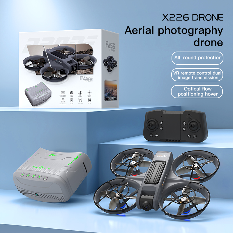 Drone Brand+ X226 VR FPV 8K co - Drone Kit Tricopter avaliação e preço