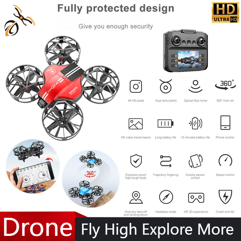 NEW Mini Drone 812PRO professi - Drone Kit Tricopter avaliação e preço