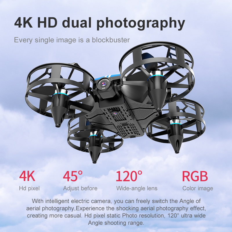 NEW Mini Drone 812PRO professi - Drone Kit Tricopter avaliação e preço