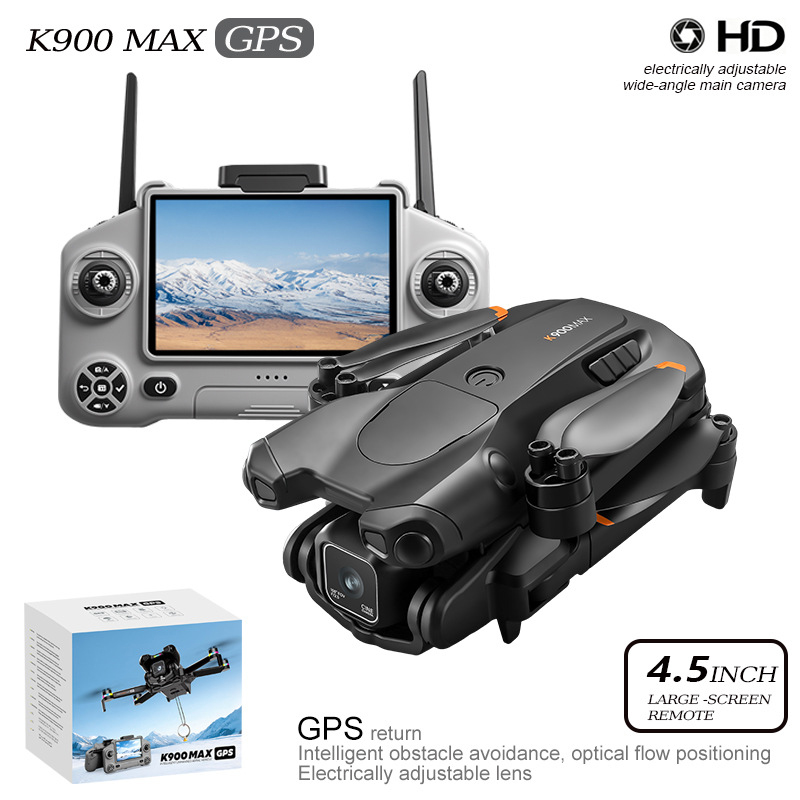 Kit de Drone K900 Max com Cont - Drone Kit With Camera avaliação e preço